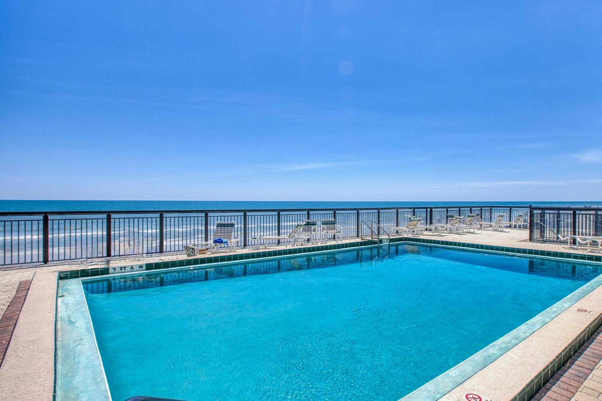 Ocean View With A Beachfront Pool At Ocean Trillium Condo ~ 702 Ню Смирна Бийч Екстериор снимка